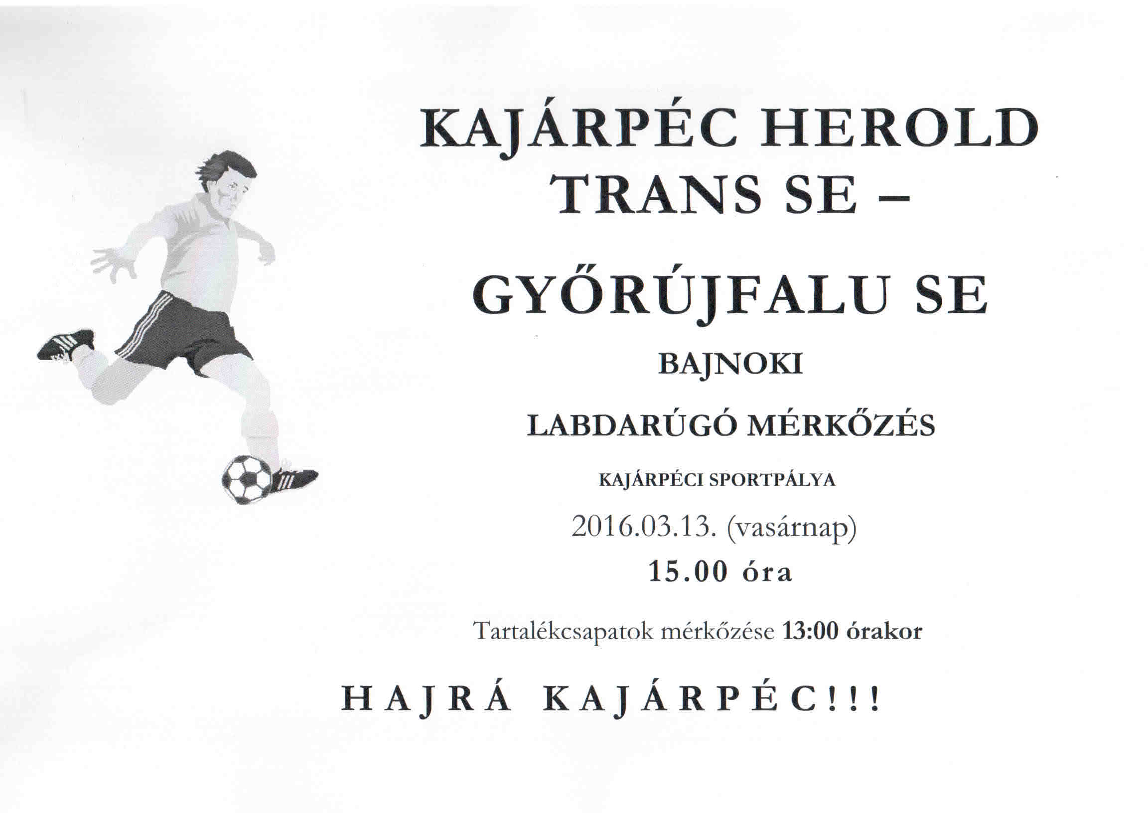 Kajárpéc-Győrújfalu (plakát szkennelve)